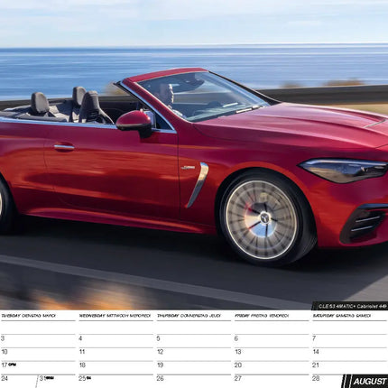 ML Publishing Mercedes AMG A3 Kalender 2027