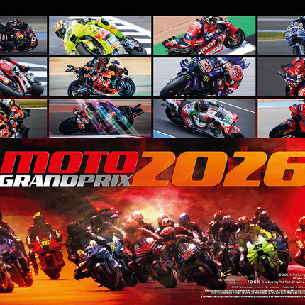 ML Publishing Moto Grand Prix A3 Kalender 2026