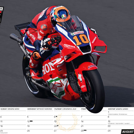 ML Publishing Moto Grand Prix A3 Kalender 2026