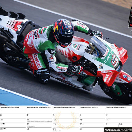 ML Publishing Moto Grand Prix A3 Kalender 2026