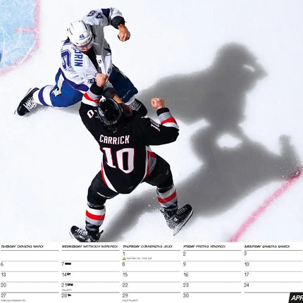 ML Publishing NHL Ice Hockey A3 Kalender 2027