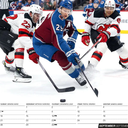 ML Publishing NHL Ice Hockey A3 Kalender 2027