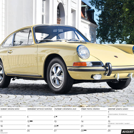 ML Publishing Porsche Classics A3 Kalender 2026