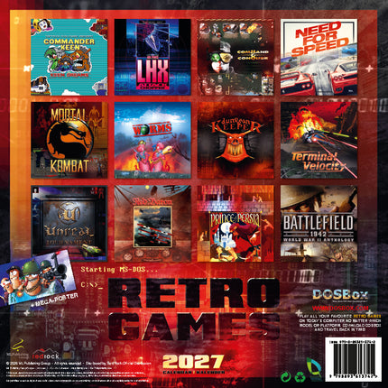 ML Publishing Retro Games Kalender 2027