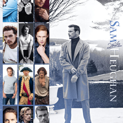 ML Publishing Sam Heughan A3 Kalender 2026