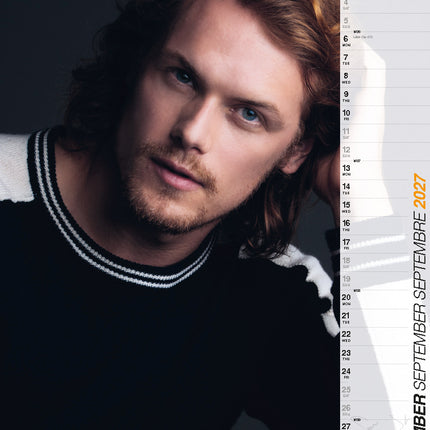ML Publishing Sam Heughan A3 Kalender 2027