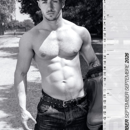 ML Publishing Sexy Cowboys A3 Kalender 2026