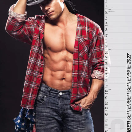 ML Publishing Sexy Cowboys A3 Kalender 2027