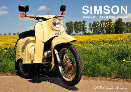 ML Publishing Simson Scooter A3 Kalender 2027