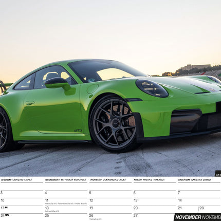 ML Publishing Sports Cars A3 Kalender 2026