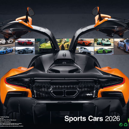 ML Publishing Sports Cars A3 Kalender 2026