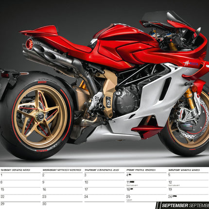 ML Publishing SuperBikes A3 Kalender 2026