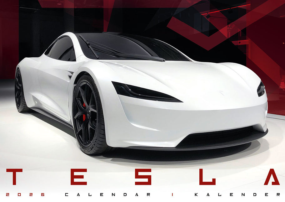 ML Publishing Tesla A3 Kalender 2026