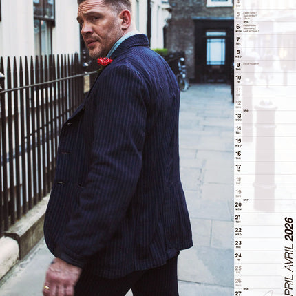 ML Publishing Tom Hardy A3 Kalender 2026
