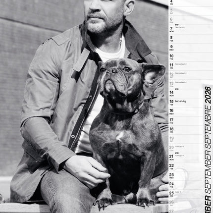 ML Publishing Tom Hardy A3 Kalender 2026