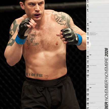 ML Publishing Tom Hardy A3 Kalender 2026