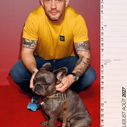ML Publishing Tom Hardy A3 Kalender 2027