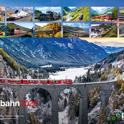 ML Publishing Treinen A3 Kalender 2026