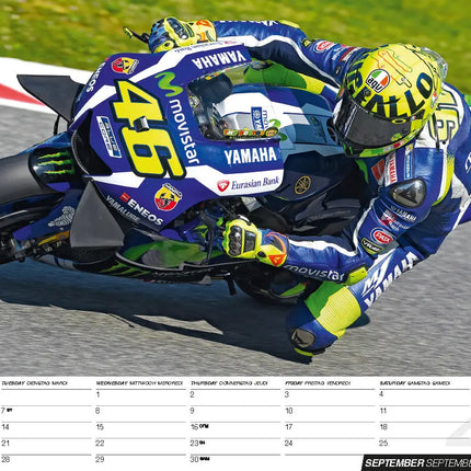 ML Publishing Valentino Rossi A3 Kalender 2027