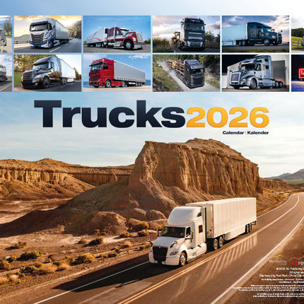 ML Publishing Vrachtwagen A3 Kalender 2026
