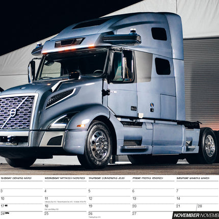 ML Publishing Vrachtwagen A3 Kalender 2026