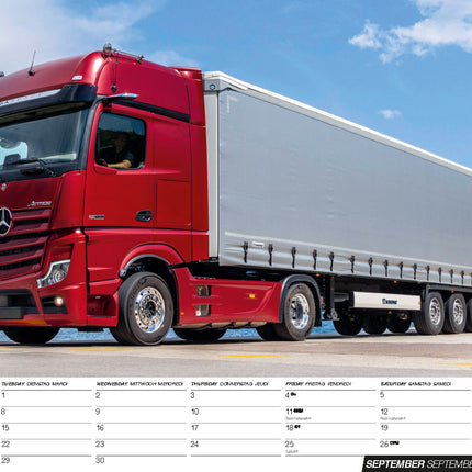 ML Publishing Vrachtwagen A3 Kalender 2026