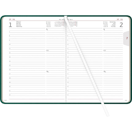 Neumann A5 Agenda Nature Line Forest 2026