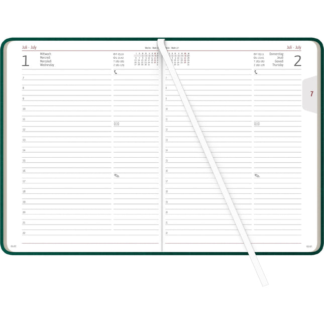 Neumann A5 Agenda Nature Line Forest 2026