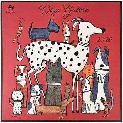 NIQUEA.D Dogs Galore Kalender 2026