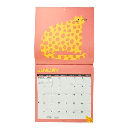 NIQUEA.D Funky Cats Kalender 2026