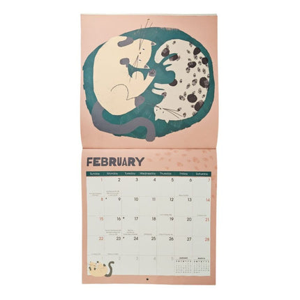 NIQUEA.D Funky Cats Kalender 2026