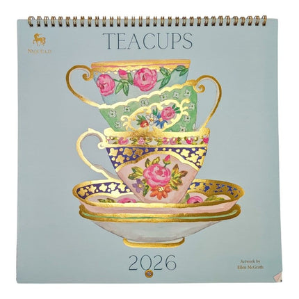 NIQUEA.D Teacups Spiraal Kalender 2026