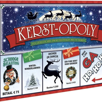 Opoly Kerst Opoly - Bordspel