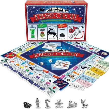 Opoly Kerst Opoly - Bordspel