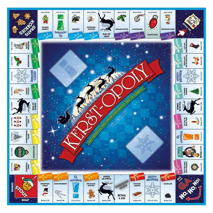 Opoly Kerst Opoly - Bordspel