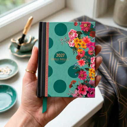 Paperclip Mini Agenda Flowers 2027 – Paperclip