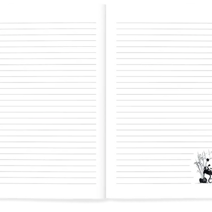 park uitgevers Notitieboek Grote Panda & Kleine Draak