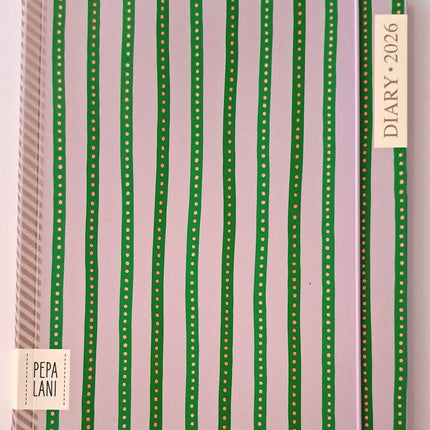 Pepa Lani Pepa Lani A5 Flower Agenda 2026 Coloured Zebra