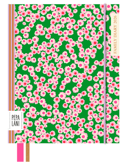Pepa Lani Pepa Lani A5 Flower Agenda 2026 Flowerfield