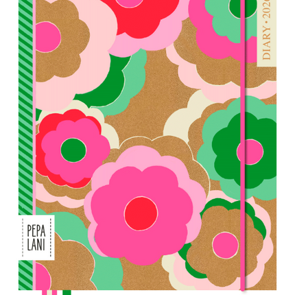 Pepa Lani Pepa Lani A5 Flower Agenda 2026 Patchwork