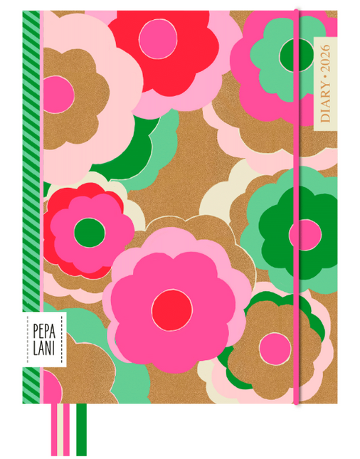 Pepa Lani Pepa Lani A5 Flower Agenda 2026 Patchwork