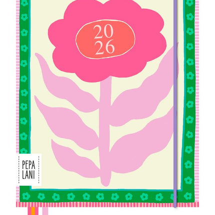 Pepa Lani Pepa Lani A5 Flower Agenda 2026 Pretty