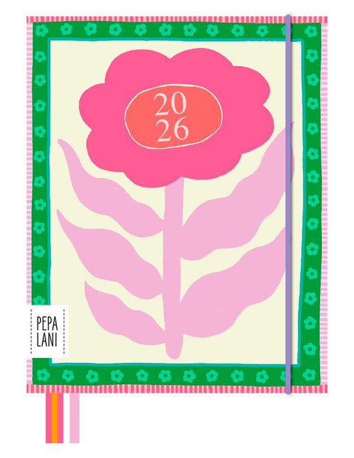 Pepa Lani Pepa Lani A5 Flower Agenda 2026 Pretty