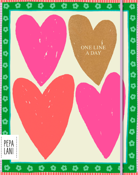 Pepa Lani Pepa Lani A6 Big Hearts one Day Agenda