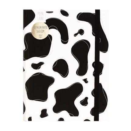 Pepa Lani Pepa Lani Bullet Journal PRO Black & White Cow