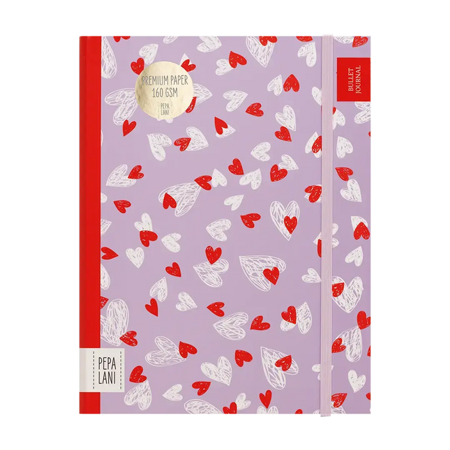 Pepa Lani Pepa Lani Bullet Journal PRO Flower Small Hearts