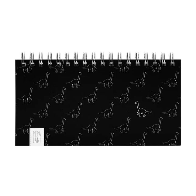 Pepa Lani Pepa Lani Deskplanner Black & White Dinos Small Black