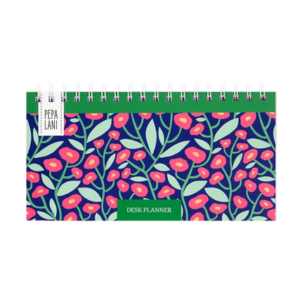 Pepa Lani Pepa Lani Deskplanner Spring Flower & Fruity Poppy Flowers