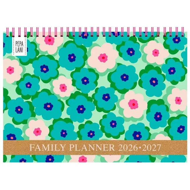 Pepa Lani Pepa Lani Family Planner 2026-2027 Summer Flowers