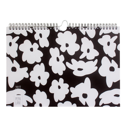 Pepa Lani Pepa Lani Family Planner 2027 Zwart Wit Flowerbomb
